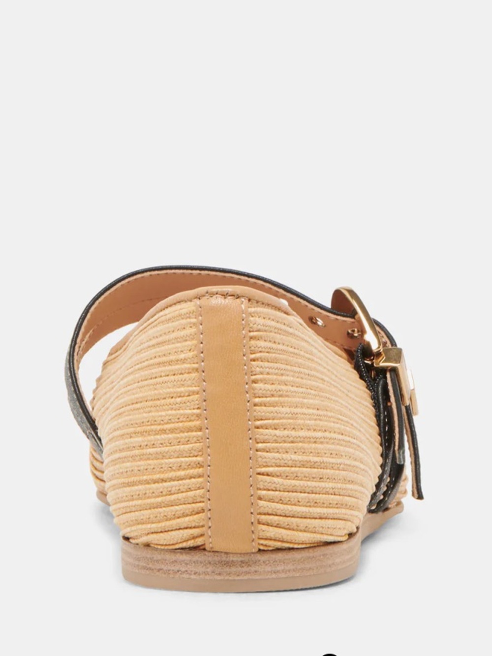 Dolce Vita Flats Baylee Ballet Flats Natural Raffia Sz 9.5 - Picture 3 of 14